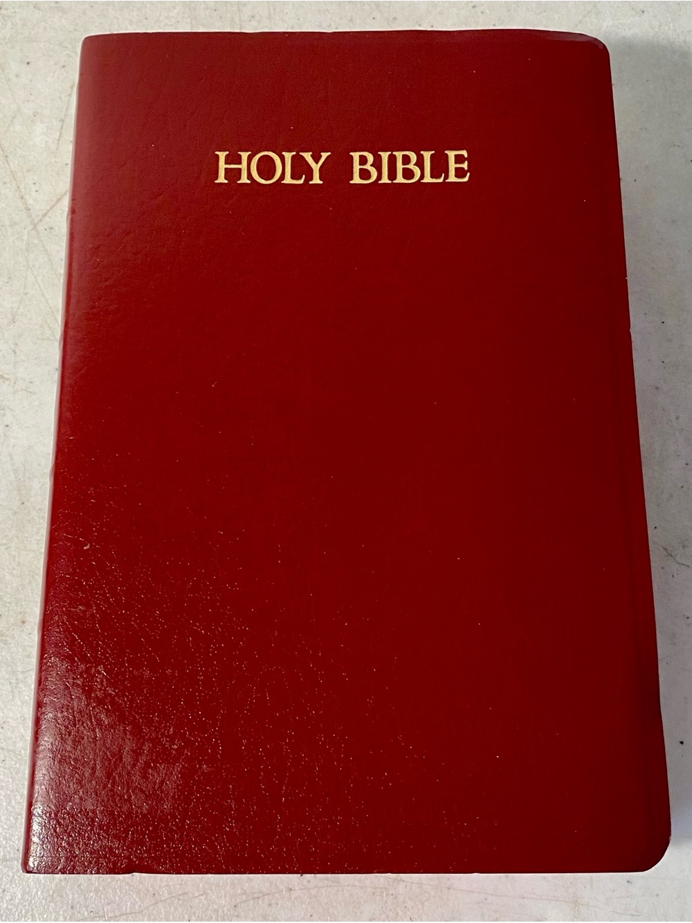 Vintage Holy Bible • New King James Version • NKJV • Red Letter • 1982 • Nelson
